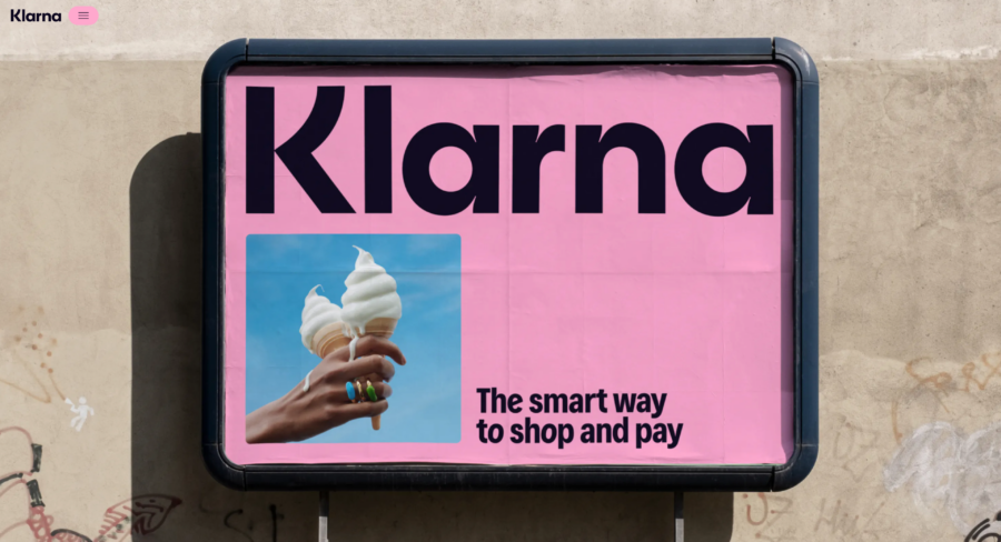 Klarna billboard