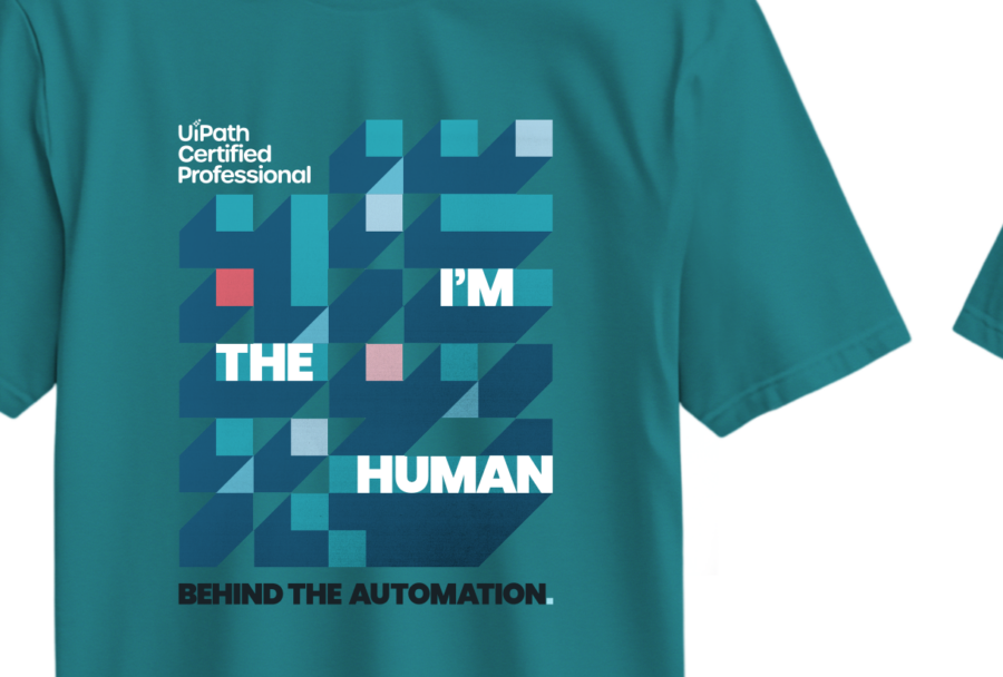 UiPath branded t-shirt